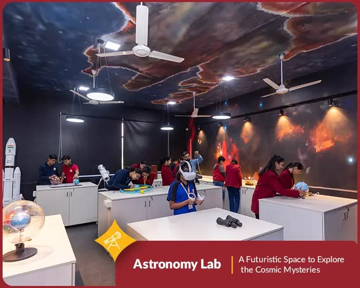 Astronomy at Orchids Wadgaon Sheri, a leading CBSE school in Pune, expands horizons. at Orchids The International School, Wadgaon Sheri