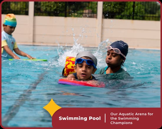 Swimming Pool - where coordination is mastered
