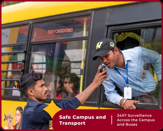 Safe campus at Orchids International School, Dhangarwadi, Ahmednagar