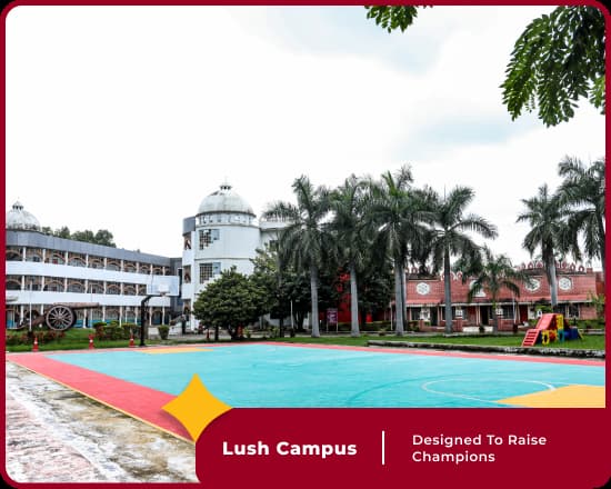 Orchids Bhedaghat Road campus, a leading CBSE school in Jabalpur, boasts lush grounds and modern facilities.