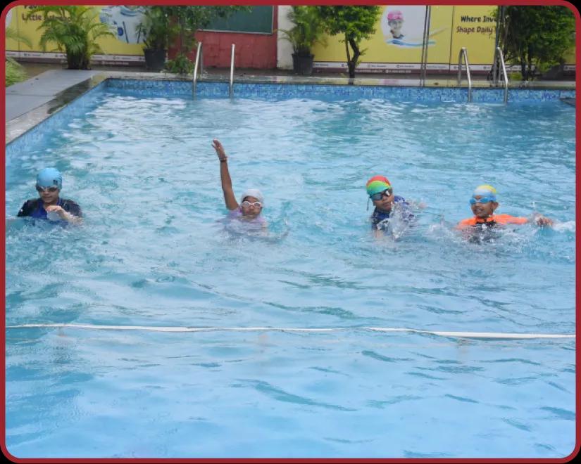 Swimming pool at Orchids, The International School, Rajendra Nagar
