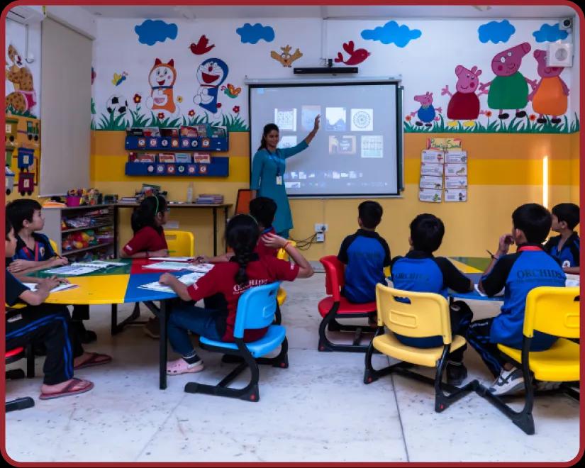 Smart Classrooms at Orchids, The International School, Dwarka Sector 19
