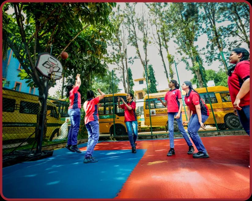 Sports Infrastructure at Orchids, The International School, BTM Layout