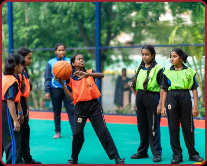 Sports Infrastructure at Orchids, The International School, Uppal