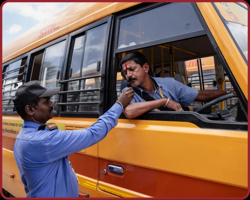 Safe Campus & Transportation facility at Orchids, The International School, Dombivli