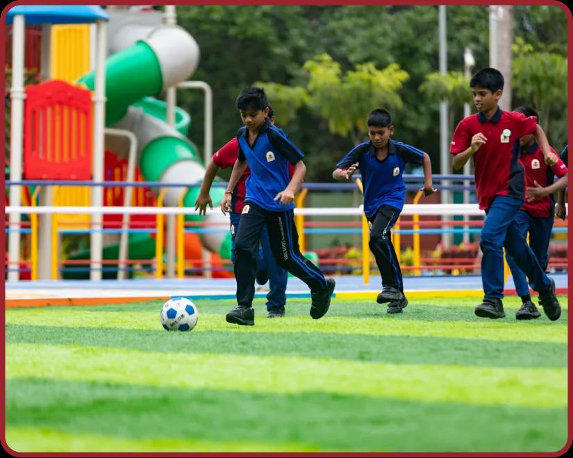 Sports Infrastructure at Orchids, The International School, Koparkhairane