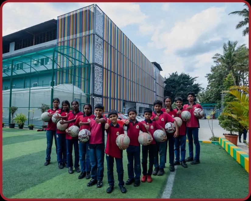 Sports Infrastructure at Orchids, The International School, Bannerghatta
