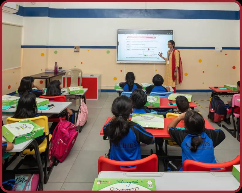 Smart Classrooms at Orchids, The International School, Jakkur