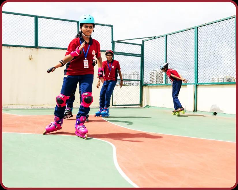 Sports Infrastructure at Orchids, The International School, Mahalaxmi Layout