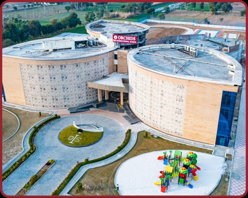 Lush Campus at Orchids, The International School, Nevta