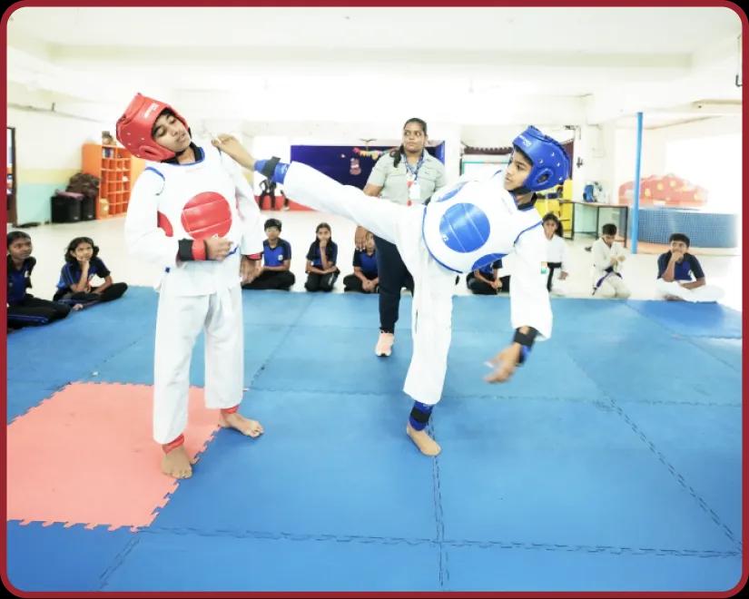 Sports Infrastructure at Orchids, The International School, Nigdi