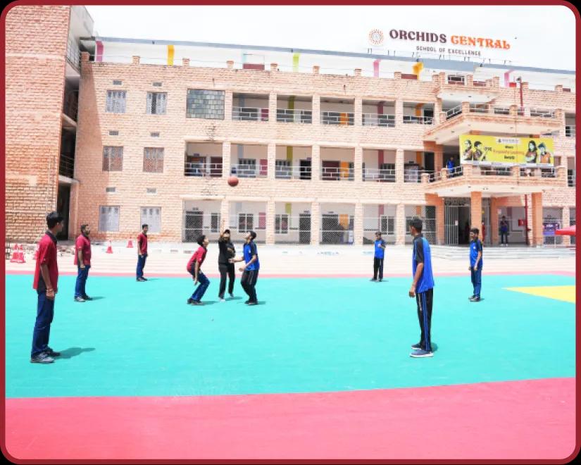 Sports Infrastructure at Orchids, The International School, Saran Nagar