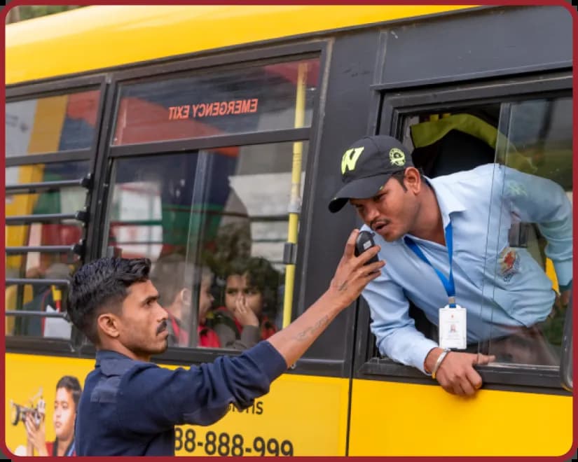 Safe Campus & Transportation facility at Orchids, The International School, bahalgarh