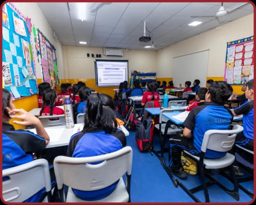 Smart Classrooms at Orchids, The International School, Undri