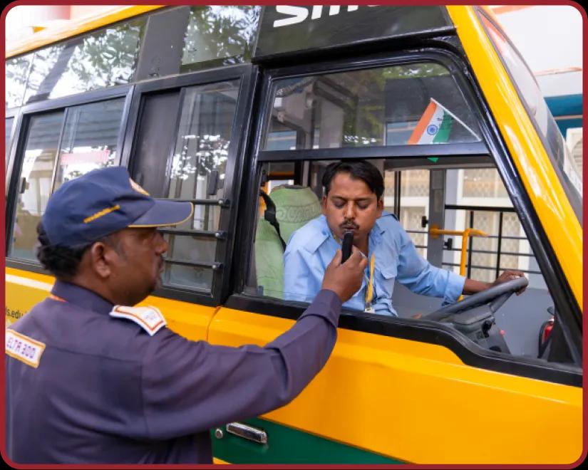 Safe Campus & Transportation facility at Orchids, The International School, Dwarka Sector 19