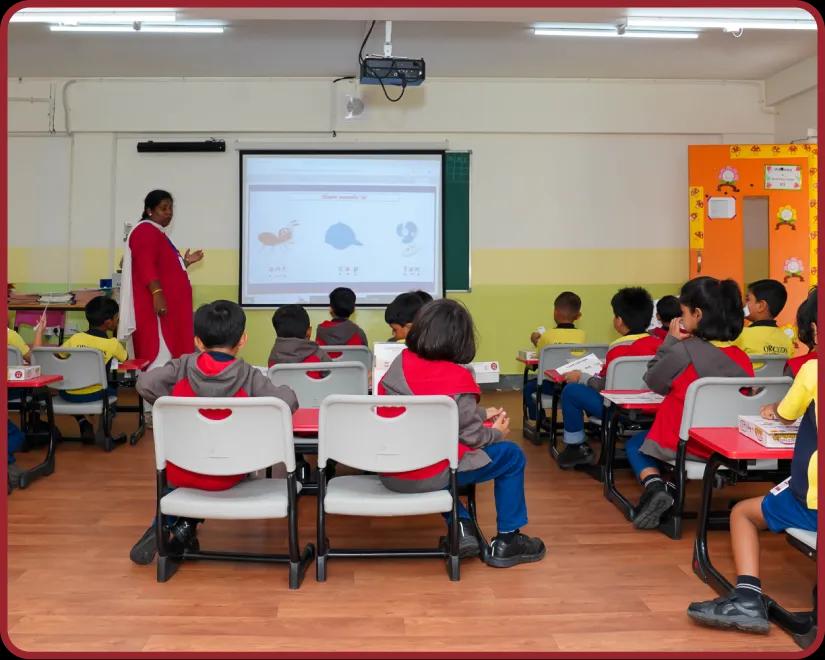 Smart Classrooms at Orchids, The International School, Hennur Road