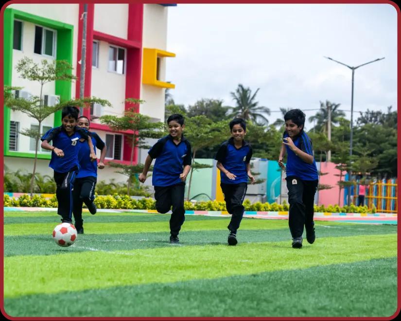 Sports Infrastructure at Orchids, The International School, Kadugodi