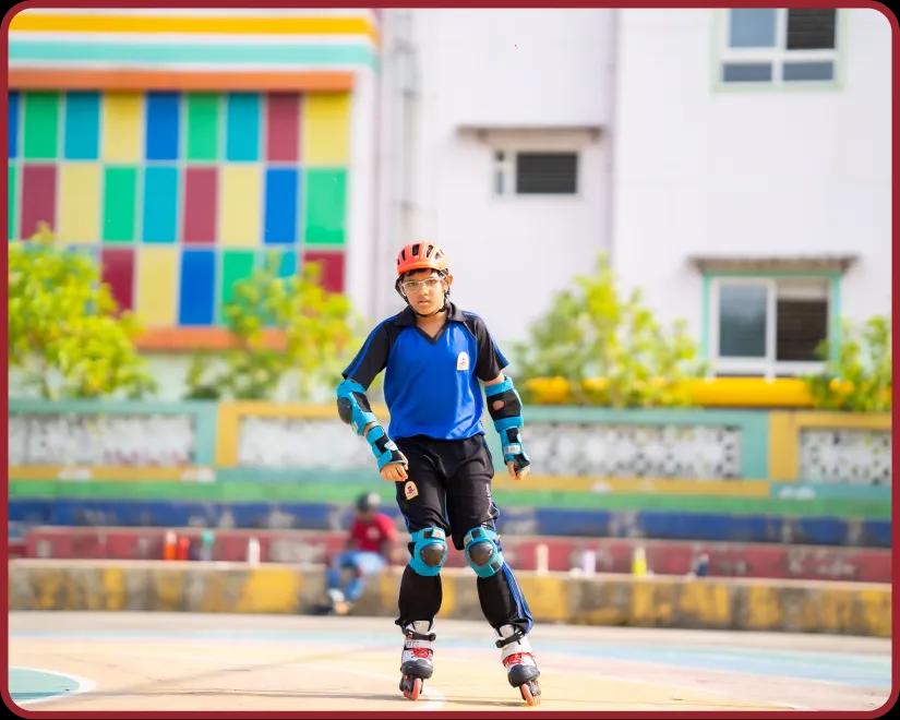 Sports Infrastructure at Orchids, The International School, Dombivli