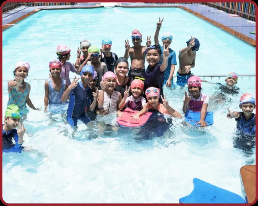 Swimming pool at Orchids, The International School, Nigdi