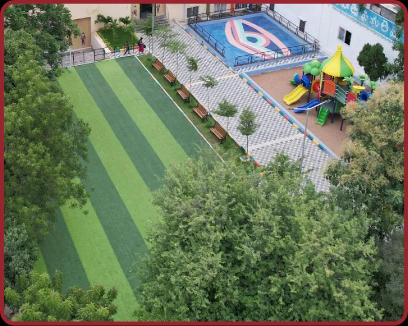 Lush Campus at Orchids, The International School, Uppal