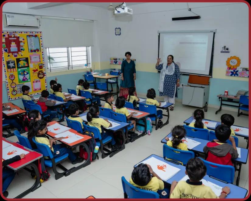Smart Classrooms at Orchids, The International School, Panathur Road