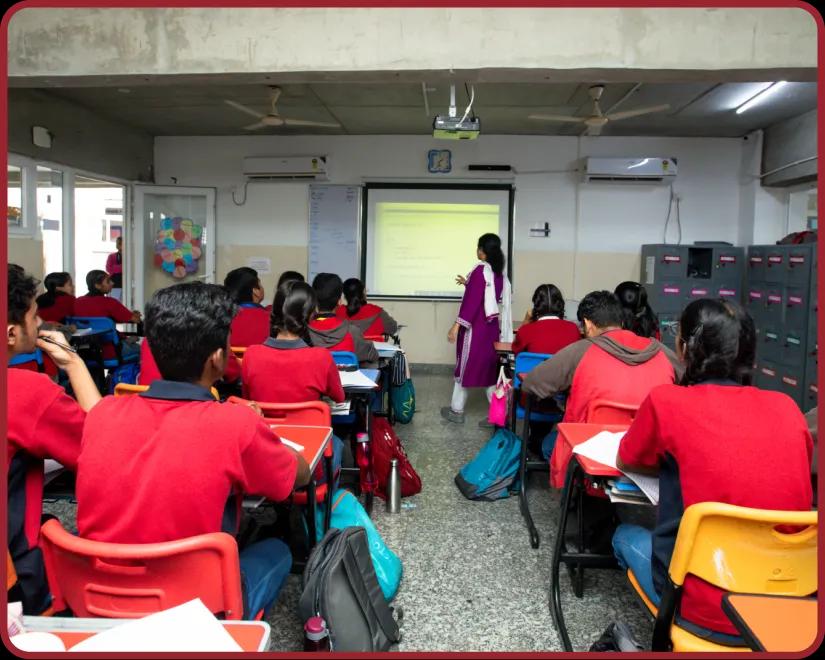 Smart Classrooms at Orchids, The International School, Sahakar Nagar