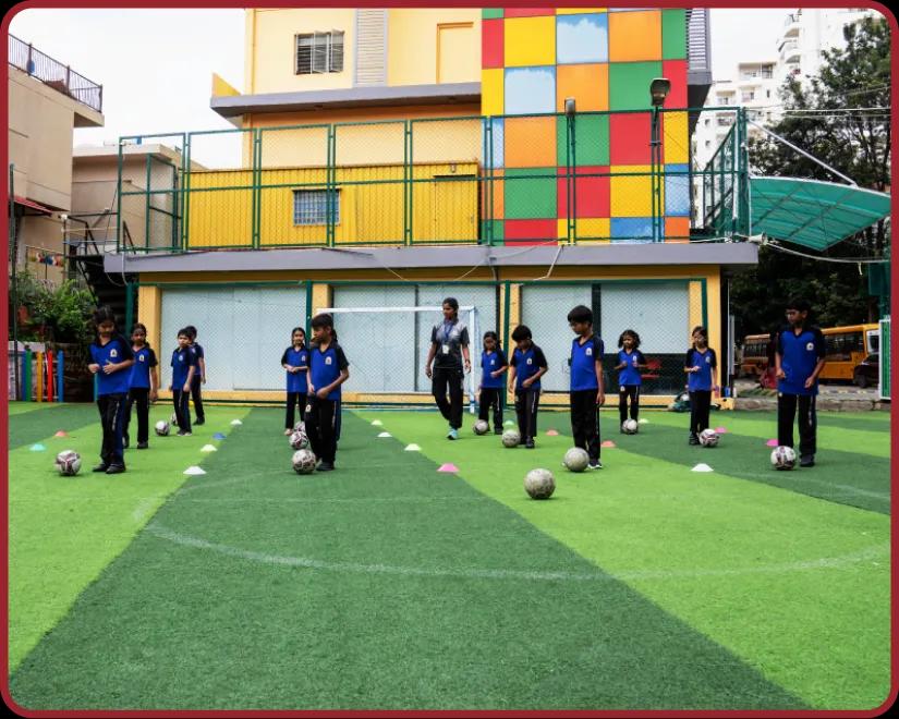 Sports Infrastructure at Orchids, The International School, Sarjapur Road