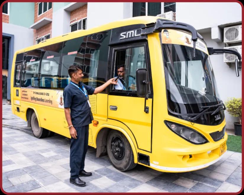 Safe Campus & Transportation facility at Orchids, The International School, Langar Houz