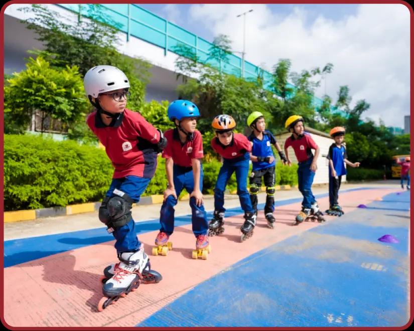 Sports Infrastructure at Orchids, The International School, Chinchwad
