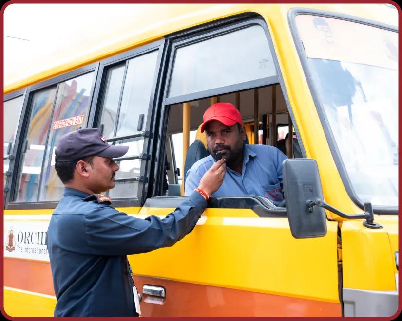Safe Campus & Transportation facility at Orchids, The International School, Koparkhairane