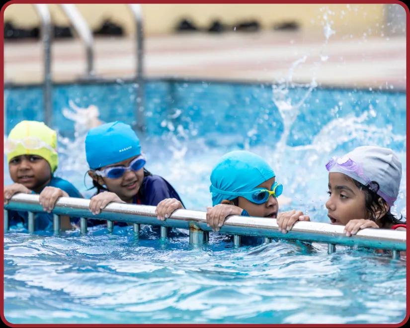 Swimming pool at Orchids, The International School, Mulund