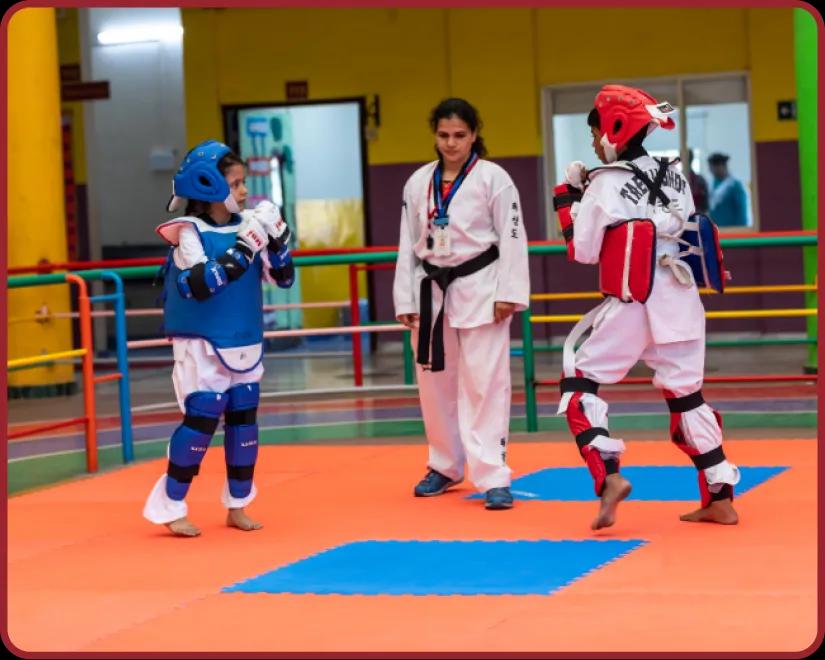 Sports Infrastructure at Orchids, The International School, Undri