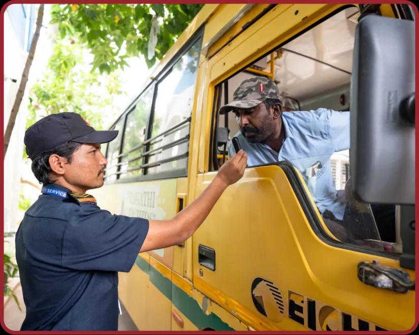 Safe Campus & Transportation facility at Orchids, The International School, Whitefield