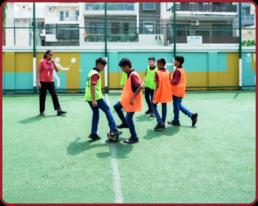 Sports Infrastructure at Orchids, The International School, Golf Course Road