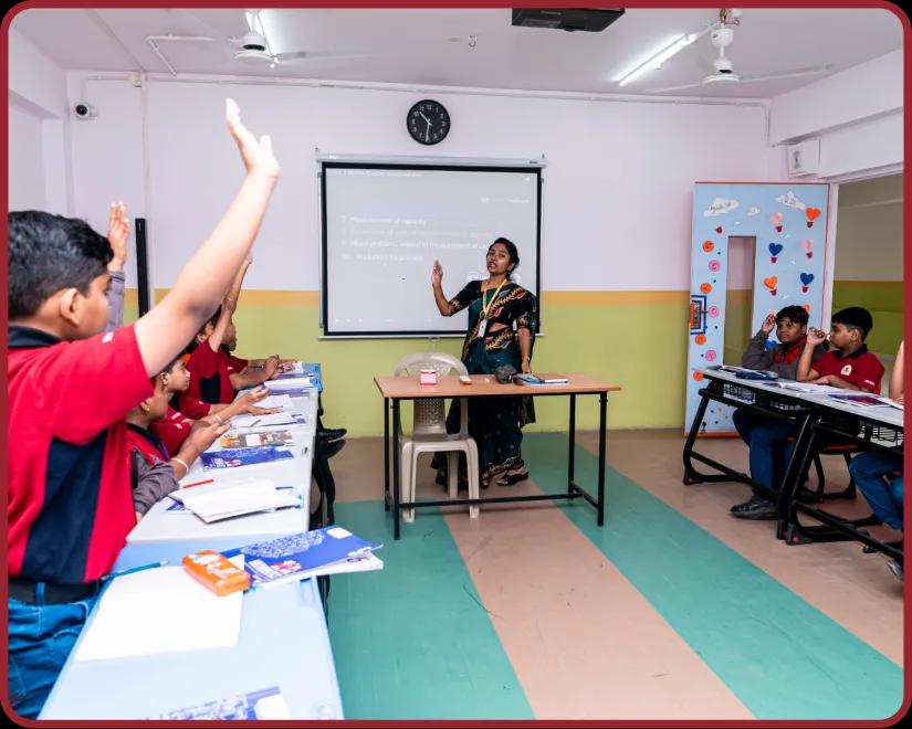 Smart Classrooms at Orchids, The International School, Koparkhairane