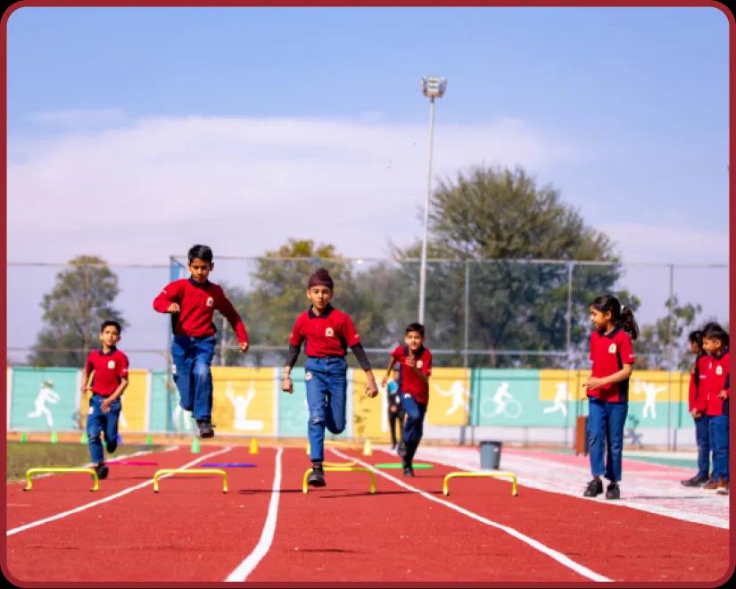 Sports Infrastructure at Orchids, The International School, Nevta