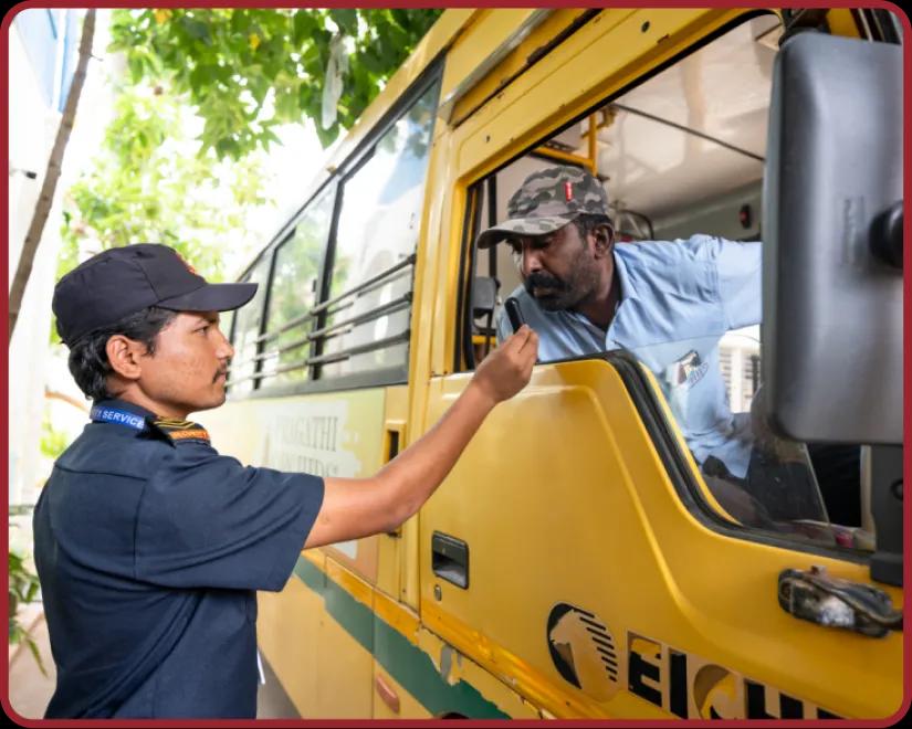 Safe Campus & Transportation facility at Orchids, The International School, Sion
