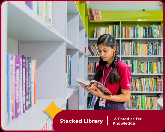 Library at Orchids International School, Dhangarwadi, Ahmednagar