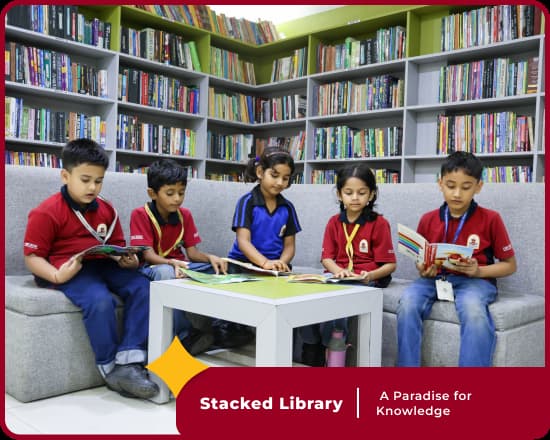 Smart classrooms at Orchids Bhedaghat Road, a top school in Jabalpur, enhance student engagement.
