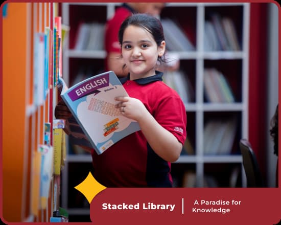 Library at Orchids International School, Jakkur, Bangalore