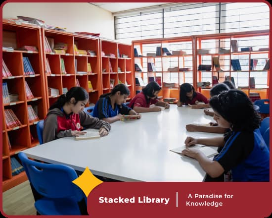 library at Orchid international school JP Nagar, Bangalore