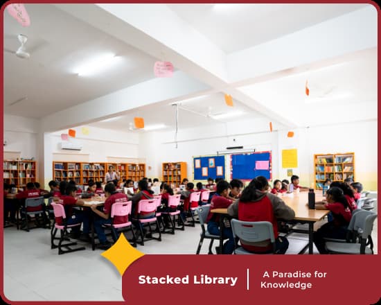 Library at Orchids International School Kadugodi, Bangalore