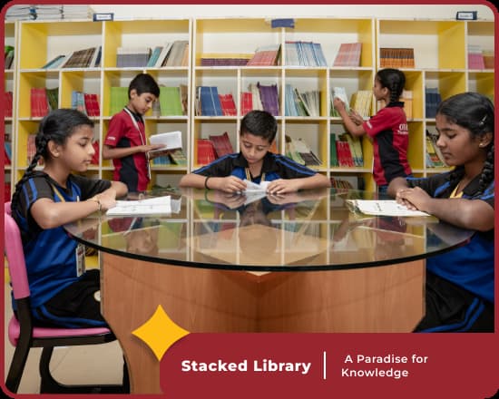 Library at Orchids International School Mysore Road, Bangalore