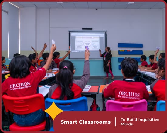 Innovative learning spaces at Orchids New Town, top CBSE school in Kolkata, enhance education.