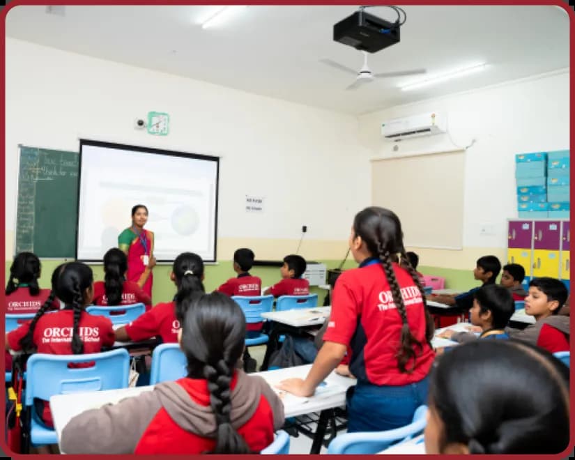 Smart Classrooms at Orchids, The International School, Sonipat