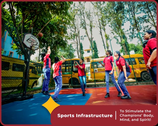 Safe campus at Orchids International School, BTM Layout, Bangalore