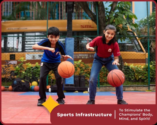 sport facilities promote sports at Orchid International School, Jalahalli, Bangalore