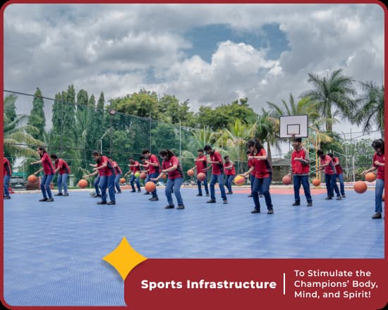 Sports facilities at Orchids International School Kanakapura, Bangalore