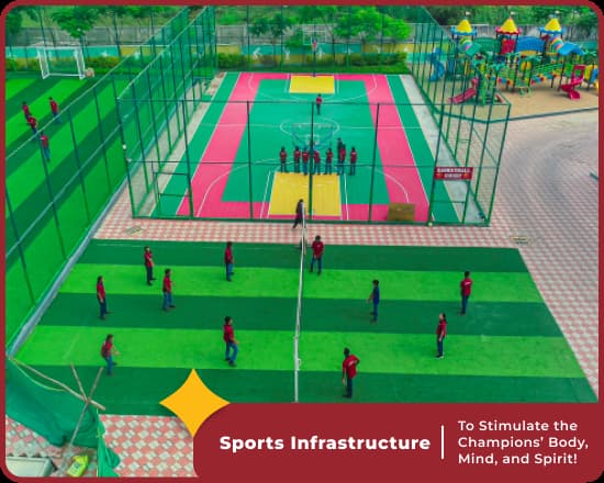 Sports at Orchids Koradi Road, a premier school in Nagpur, promote athletic growth.