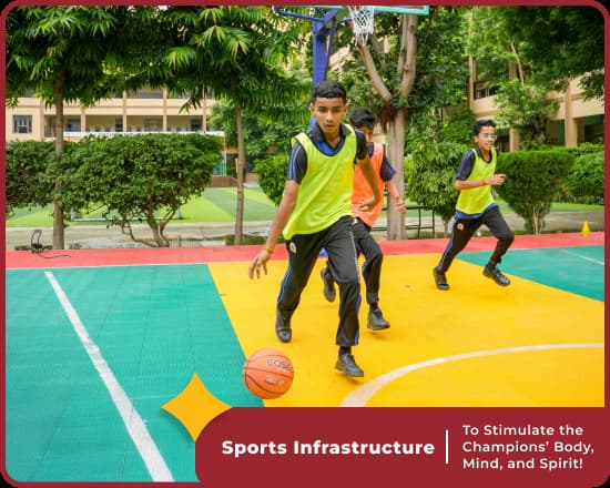Sport facilities at Orchids International School Magadi, Bangalore